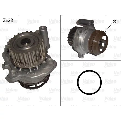 Vodné čerpadlo, chladenie motora VALEO 506876