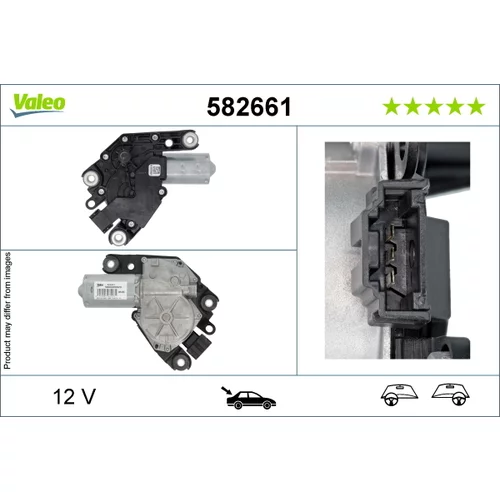 Motor stieračov VALEO 582661