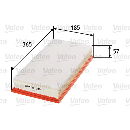 Vzduchový filter VALEO 585048