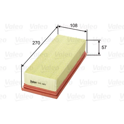 Vzduchový filter VALEO 585082