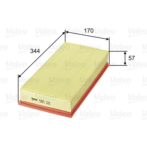 Vzduchový filter VALEO 585321