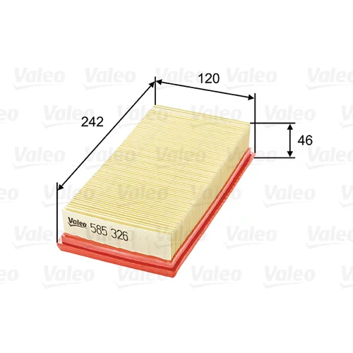 Vzduchový filter VALEO 585326