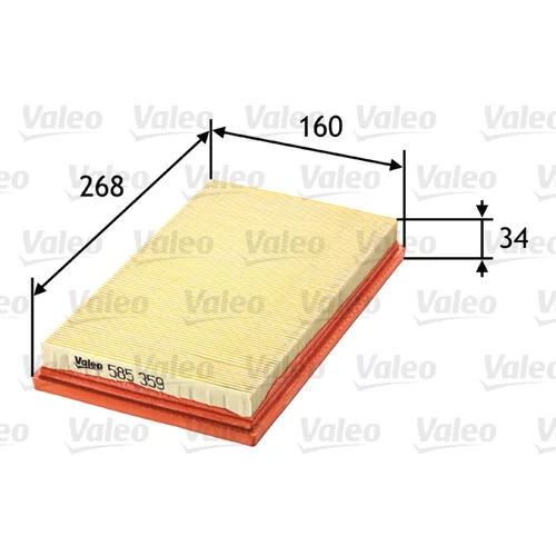 Vzduchový filter VALEO 585359