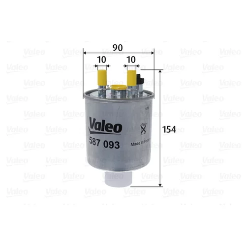 Palivový filter VALEO 587093