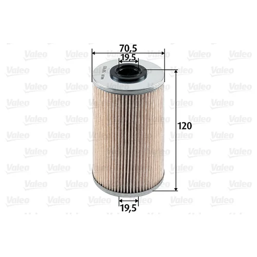 Palivový filter 587913 /VALEO/