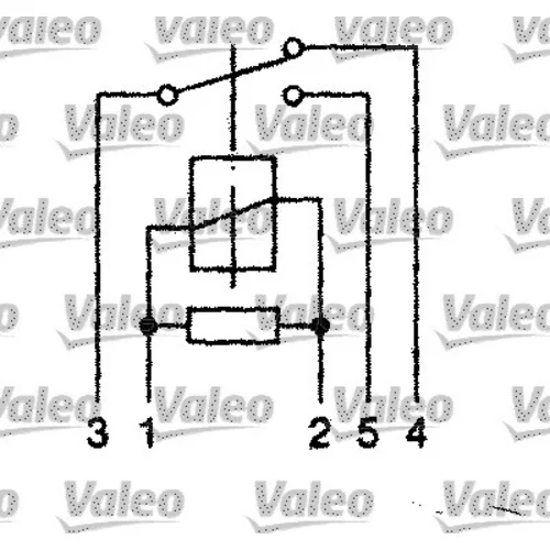 Relé pracovného prúdu VALEO 643818 - obr. 3