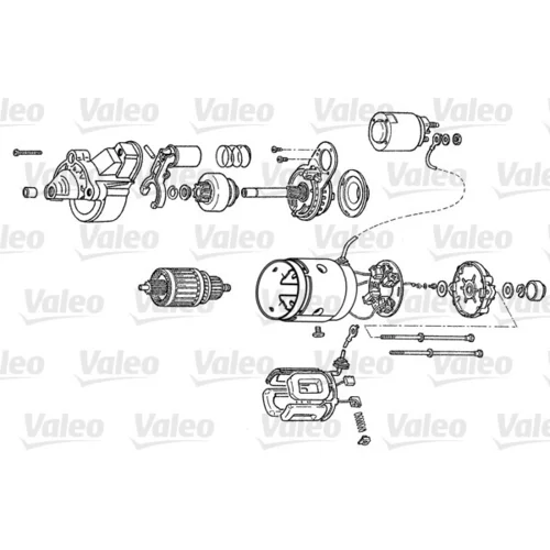 Štartér D8R27 /VALEO/