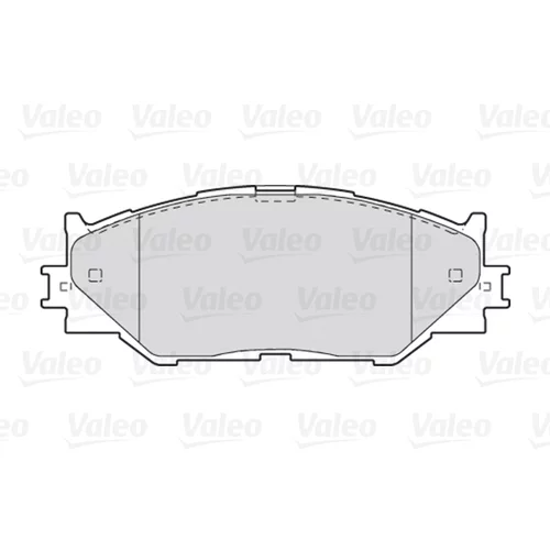 Sada brzdových platničiek kotúčovej brzdy VALEO 301035 - obr. 1