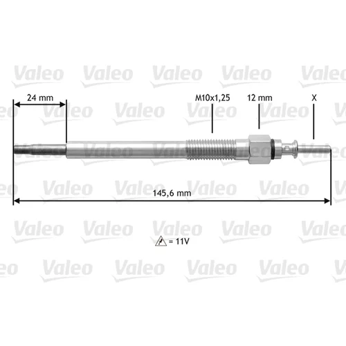 Žeraviaca sviečka VALEO 345133