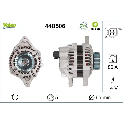 Alternátor VALEO 440506