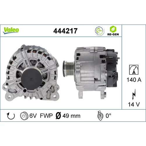 Alternátor 444217 /VALEO/