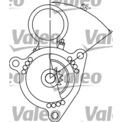 Štartér VALEO 455688 - obr. 1