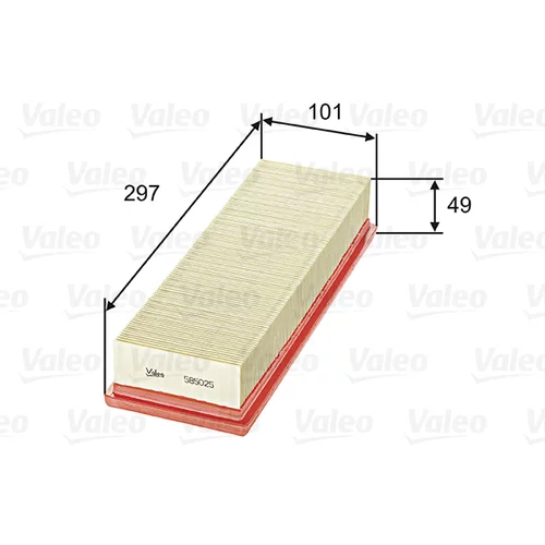 Vzduchový filter VALEO 585025