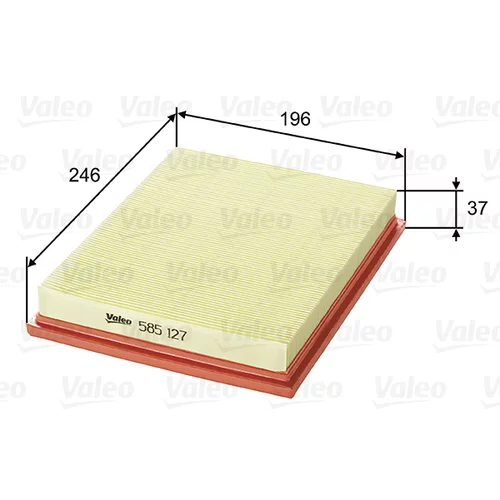 Vzduchový filter VALEO 585127