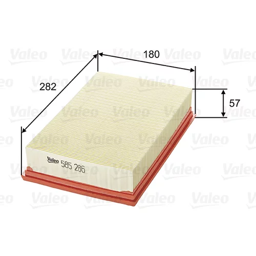 Vzduchový filter VALEO 585286