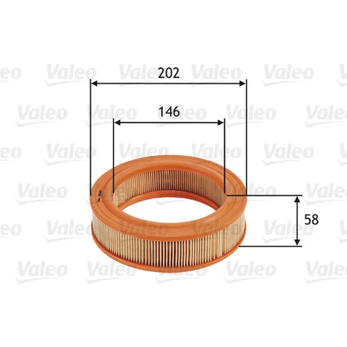 Vzduchový filter VALEO 585644