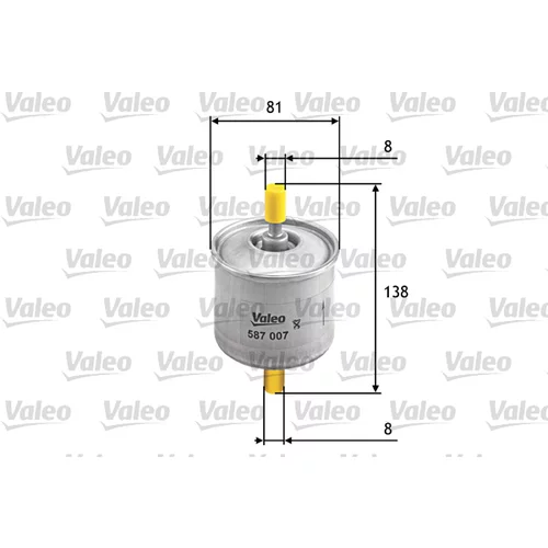 Palivový filter 587007 /VALEO/