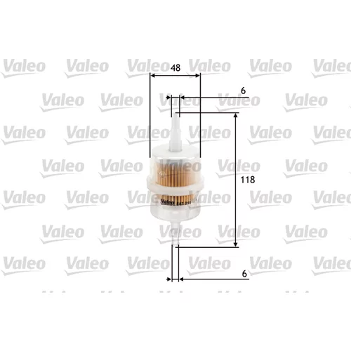 Palivový filter 587011 /VALEO/