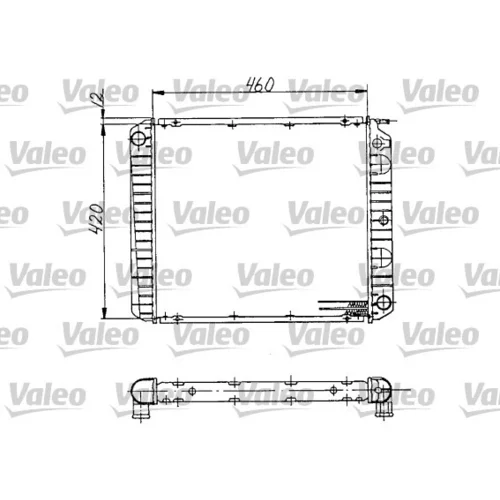 Chladič motora VALEO 810970