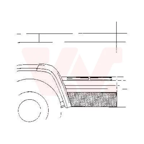 Dvere, karoseria VAN WEZEL 3050.72