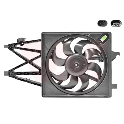 Ventilátor chladenia motora VAN WEZEL 0113746