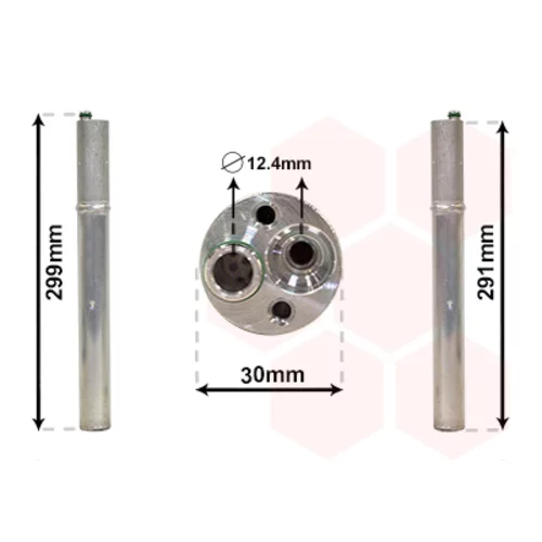 vysúšač klimatizácie VAN WEZEL 0300D298