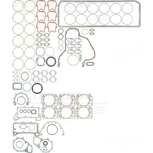 Kompletná sada tesnení motora VICTOR REINZ 01-25110-44