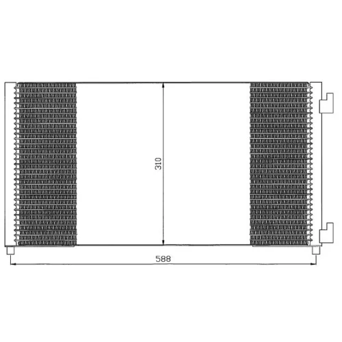 Kondenzátor klimatizácie WAECO 8880400338 - obr. 1