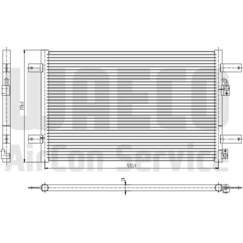 Kondenzátor klimatizácie WAECO 8880400103 - obr. 1