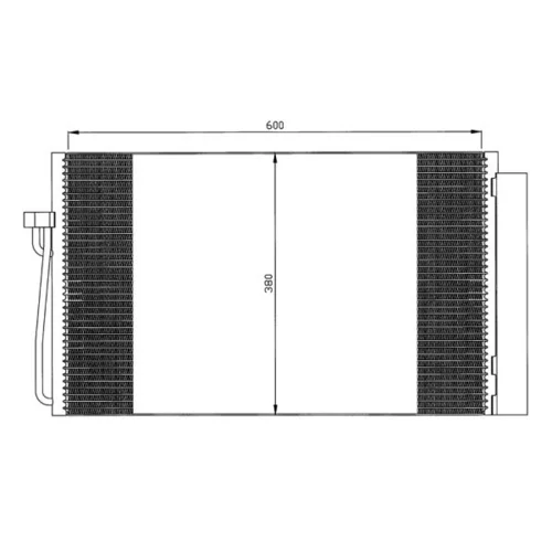 Kondenzátor klimatizácie WAECO 8880400324 - obr. 1