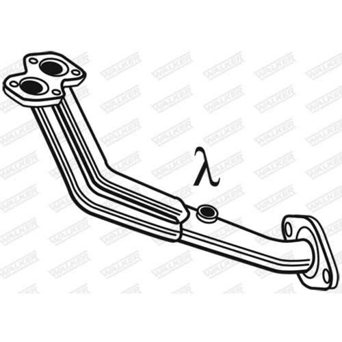 Výfukové potrubie WALKER 21853 - obr. 8