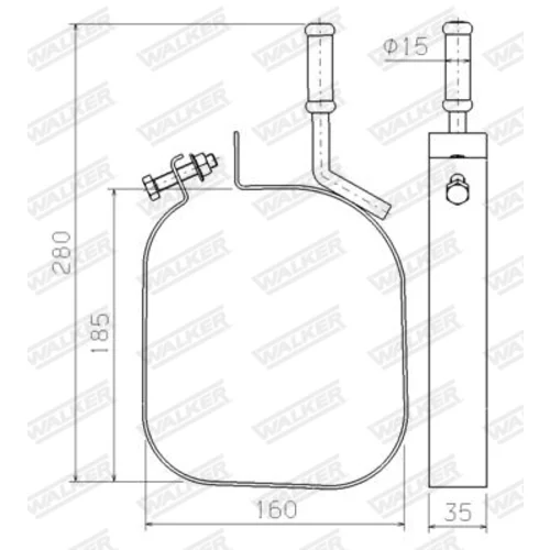 Držiak výfukového systému WALKER 80594 - obr. 8