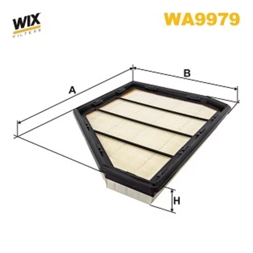 Vzduchový filter WIX FILTERS WA9979