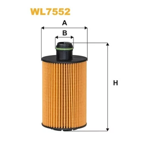 Olejový filter WIX FILTERS WL7552