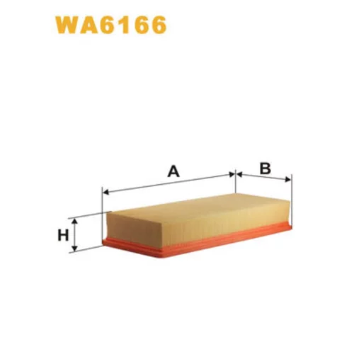 Vzduchový filter WA6166 (WIX FILTERS)