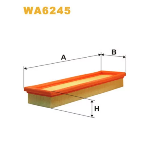 Vzduchový filter WIX FILTERS WA6245