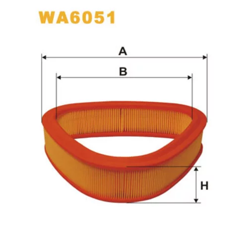 Vzduchový filter WIX FILTERS WA6051