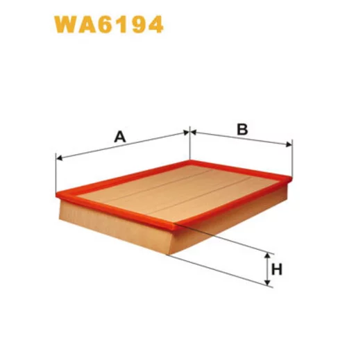 Vzduchový filter WIX FILTERS WA6194