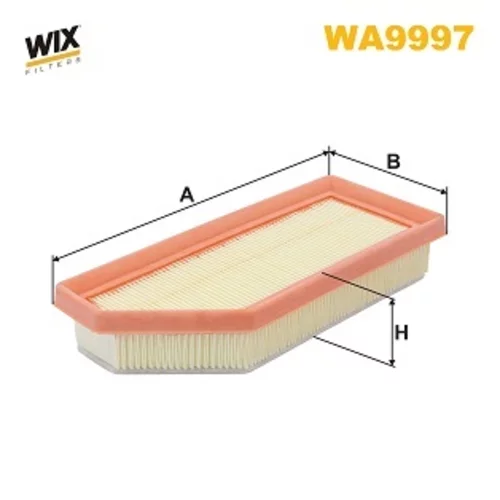 Vzduchový filter WIX FILTERS WA9997