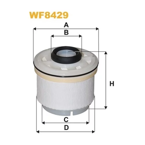 Palivový filter WIX FILTERS WF8429