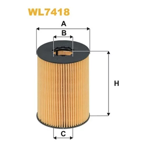 Olejový filter WIX FILTERS WL7418