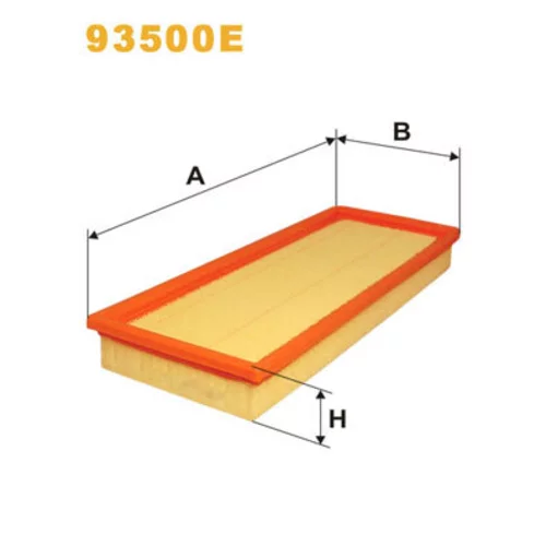 Filter vnútorného priestoru WIX FILTERS 93500E