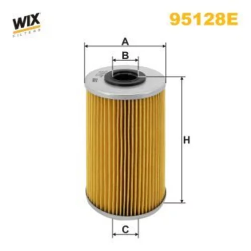 Palivový filter 95128E (WIX FILTERS)