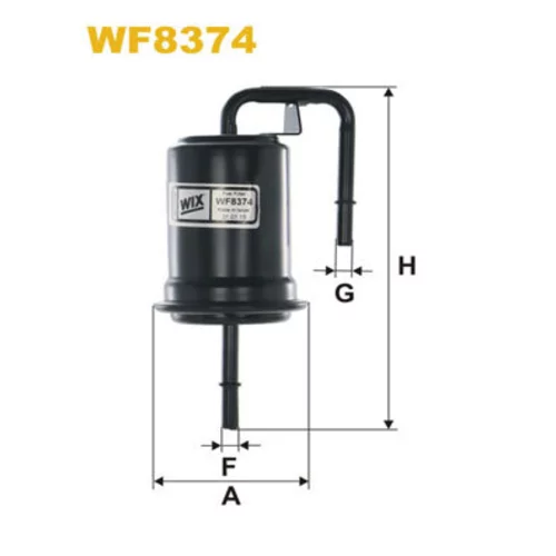 Palivový filter WIX FILTERS WF8374