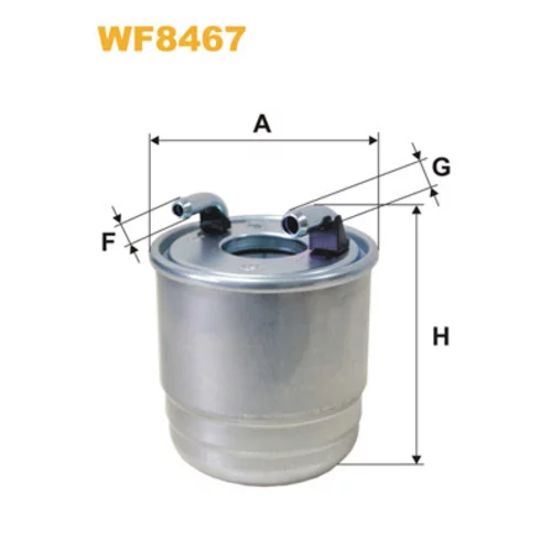 Palivový filter WIX FILTERS WF8467