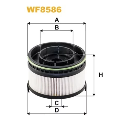 Palivový filter WIX FILTERS WF8586