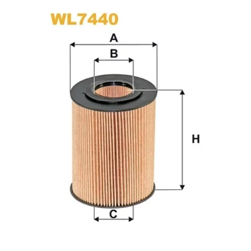 Olejový filter WIX FILTERS WL7440