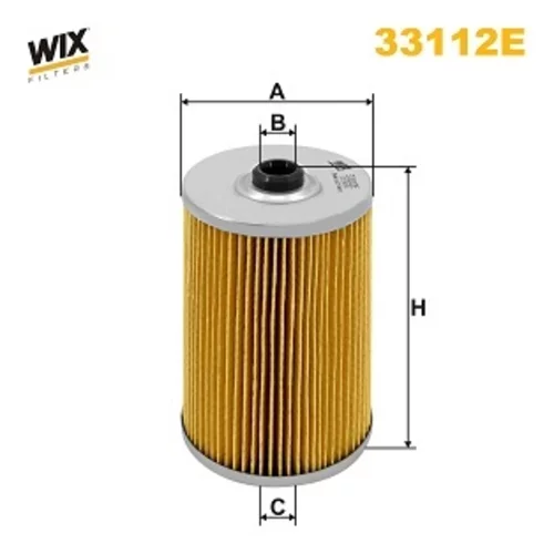 Palivový filter WIX FILTERS 33112E