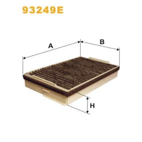 Filter vnútorného priestoru WIX FILTERS 93249E