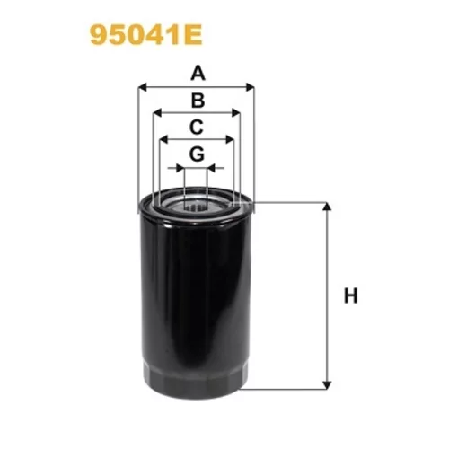 Palivový filter 95041E (WIX FILTERS)